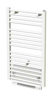 Radson Flores handdoek Radiator H1537 B750 (1980 Watt) met extra elektrische PTC BLOWER van 950 W  RAL 9016