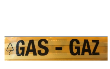Gas Waarschuwingslint Per Meter