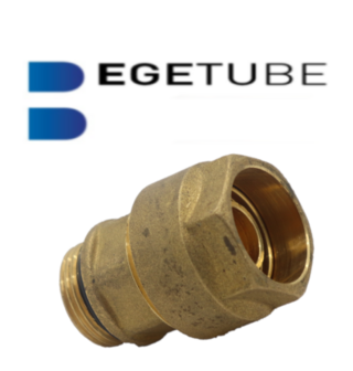 Begetube 1&quot;M x 25/3.5 mm VPE Klemkoppeling  307011053