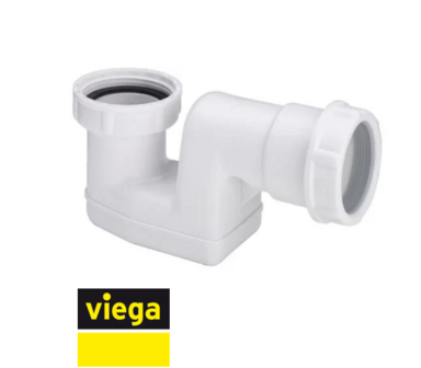 Viega Plaatsbesparende Sifon Bad / Douche 6/4&quot; x 40 mm  118662