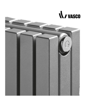 Vasco Verticale Design Radiator Carre CPVN2-ZB H2000 B475 Wit RAL 9016  (2046 Watt)