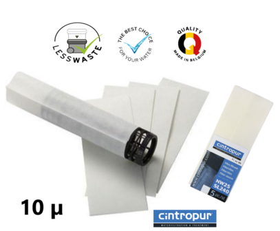 Cintropur Filtervlies 10 &micro;m (5 stuks) Voor de NW25 - FWVC010NW250