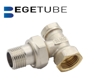 Begetube Haakse Retour radiator Koppeling 3/8&quot; V - 150.020.025