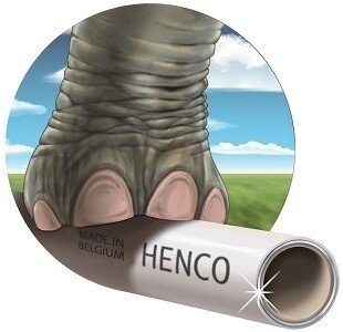 Henco Buis 26/3 mm Standard RODE  ISOLATIE 6 MM (Rol 50 m) 50-ISO4-26-RO