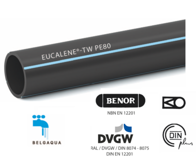 HDPE-Buis Voor Water SDR11  32 mm (Rol 50 m)