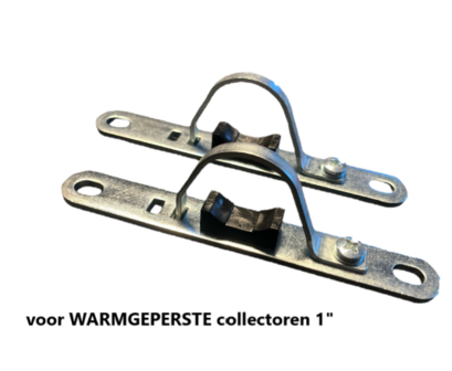 Tiemme set Enkele Collectorbeugel 1&quot; (2 stuks) voor warmgeperste collectoren