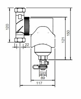 Spirotech Spirotrap MBC 28 COMPACT Vuilafscheider