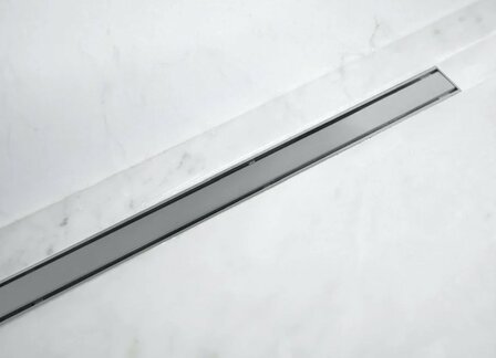 CarroDrain vloergoot Cayman LOW met Inox Rooster 90 cm