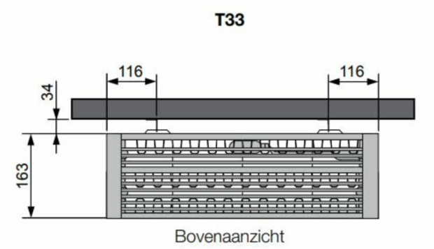 Vasco Flatline Paneelradiator T33 H700 L800 (2110 Watt)   3370080F