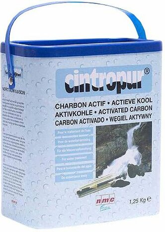 Cintropur Actieve Kool ZAKJE 1,25KG - FWVACT001  NIEUWE VERPAKKING