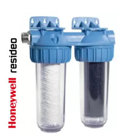 Honeywell Duplex Regenwaterfilter FF40 incl fijn- en koolstofpatroon