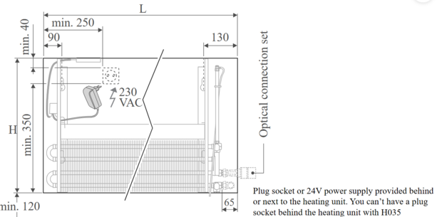 Jaga Strada Hybrid 95 x 070 x 21 ( 2810 W bij 75/65/20°C)