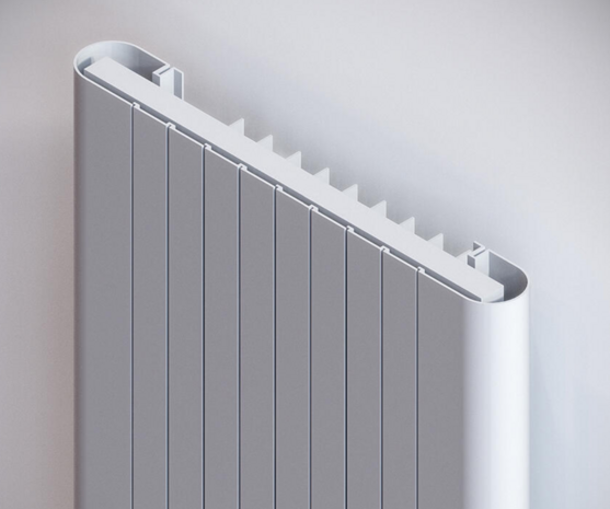 Vasco Alu-Zen Verticale Aluminium Radiator H1800 B600  (2155 Watt) - KLEUR SAND LIGHT N502