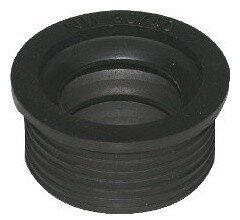 GEBERIT AFVOERBOCHT MF 50/46 MM + RUBBER 46/32 MM (WASTAFELS)