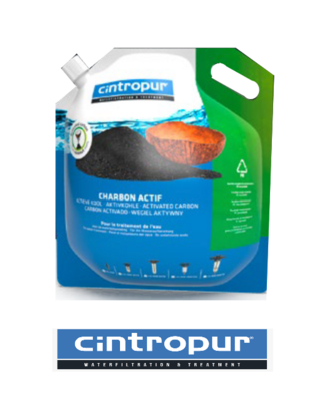 Cintropur Actieve Kool ZAKJE 1,25KG - FWVACT001  NIEUWE VERPAKKING